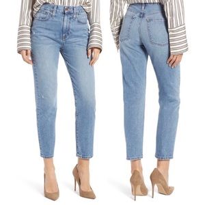 Something navy size 6/28 high rise jeans